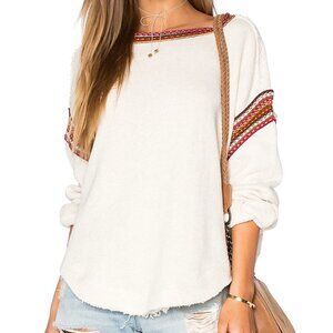 Free People Trudy Pullover Sweater Top - Size L